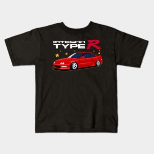 Integra Type R Red Candy Kids T-Shirt